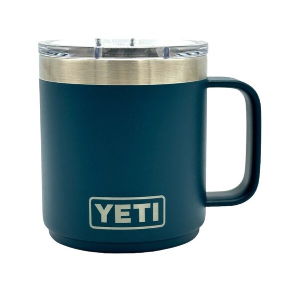 LASER ENGRAVED PERSONALIZATION YETI 10oz. MUG - AGAVE TEAL - Picture 1 of 2